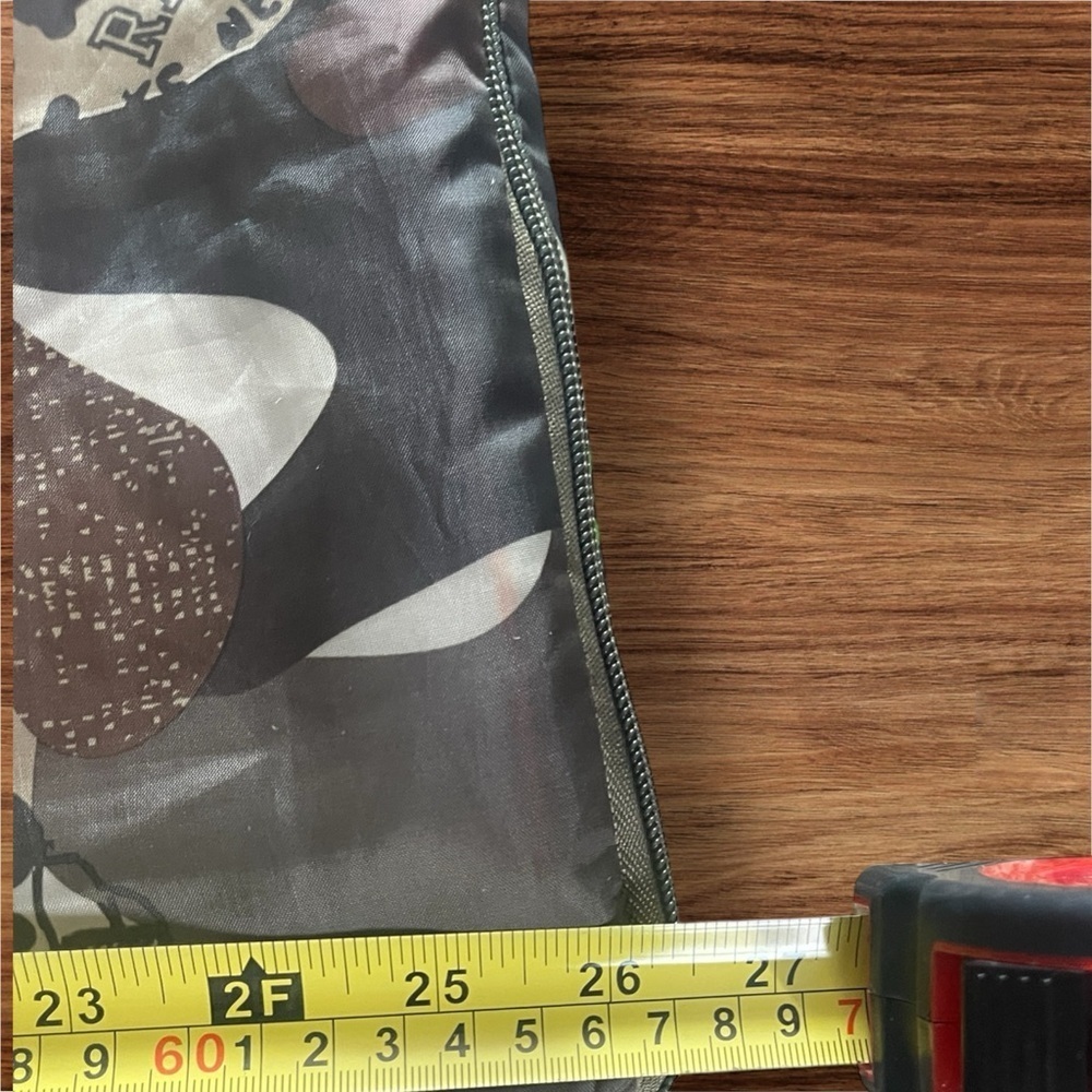 Kids Sleeping Bag Camouflage Youth Camping Lightweight Army Green Orange 56x26” - Picture 6 of 7